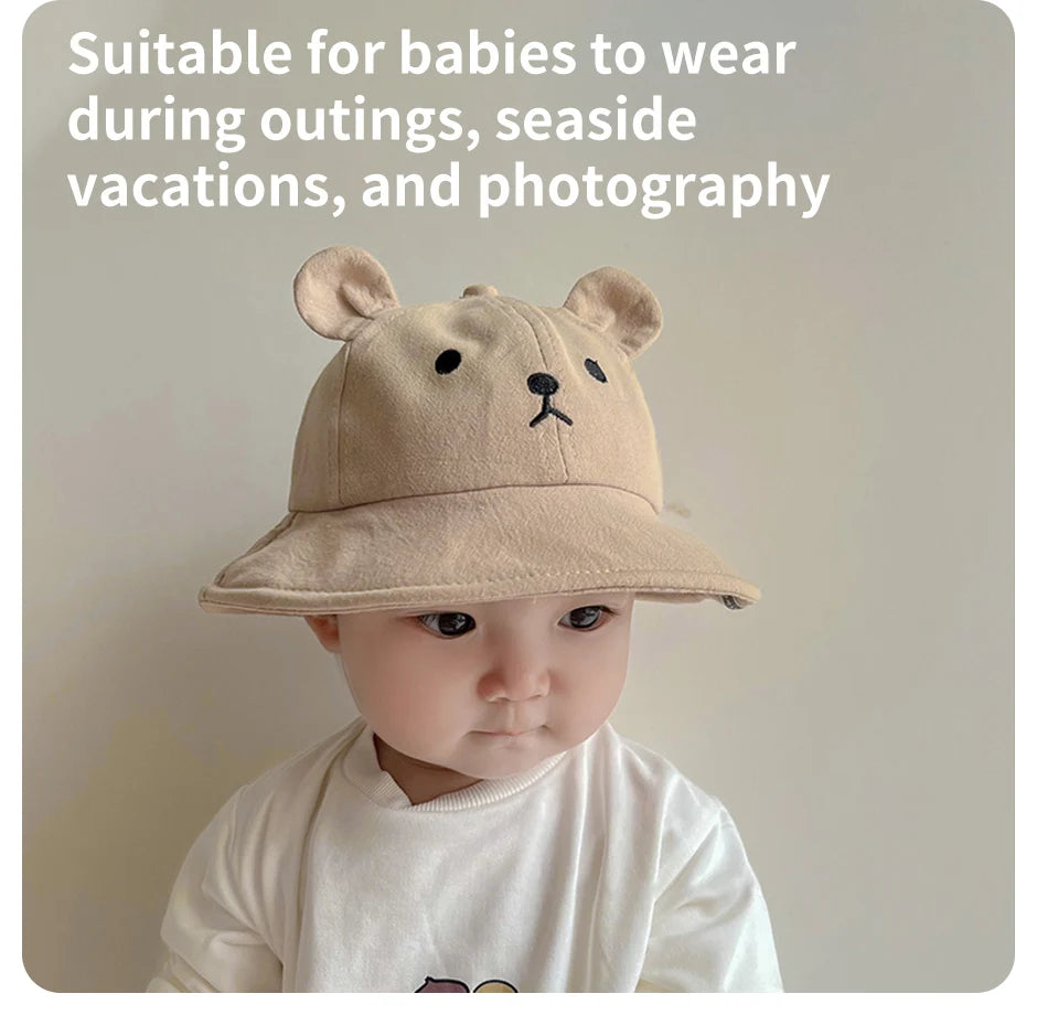 Cute Bear Baby Bucket Hat