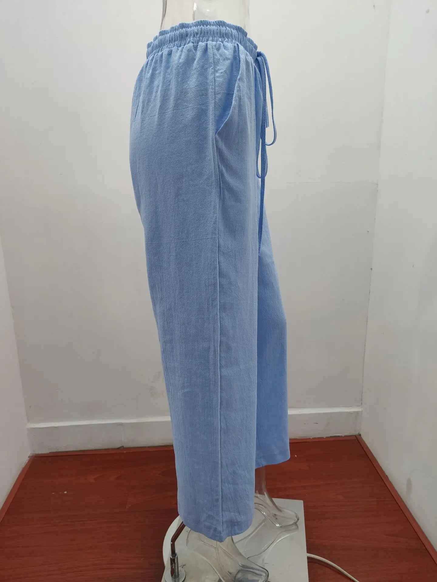 Large Loose Cotton Hemp Casual Pants