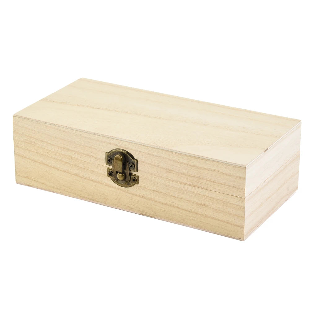 20*10*6 Cm Rectangular Durable Wooden Storage Box