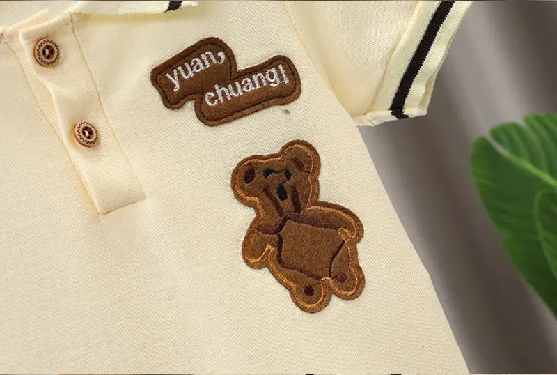 Baby Boy Clothes Set T-shirt+Shorts