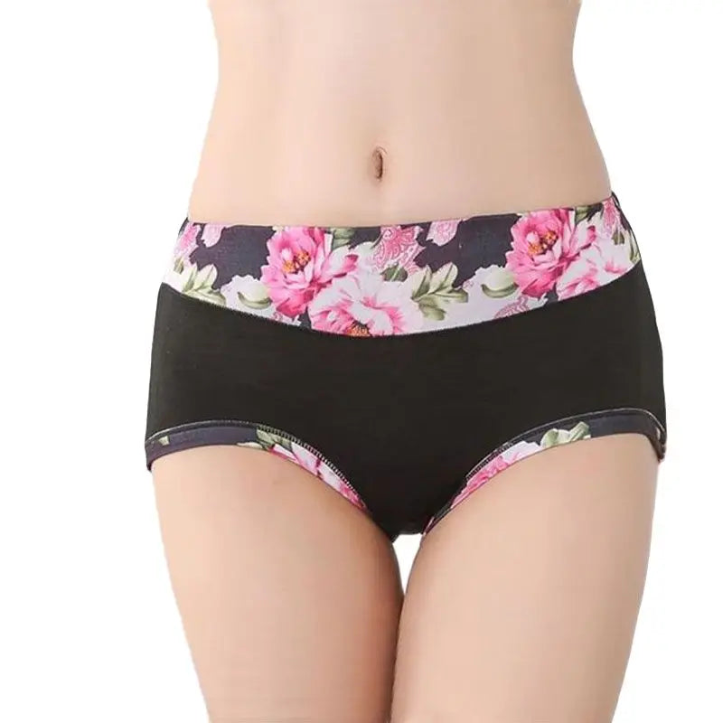 Floral Panties Print