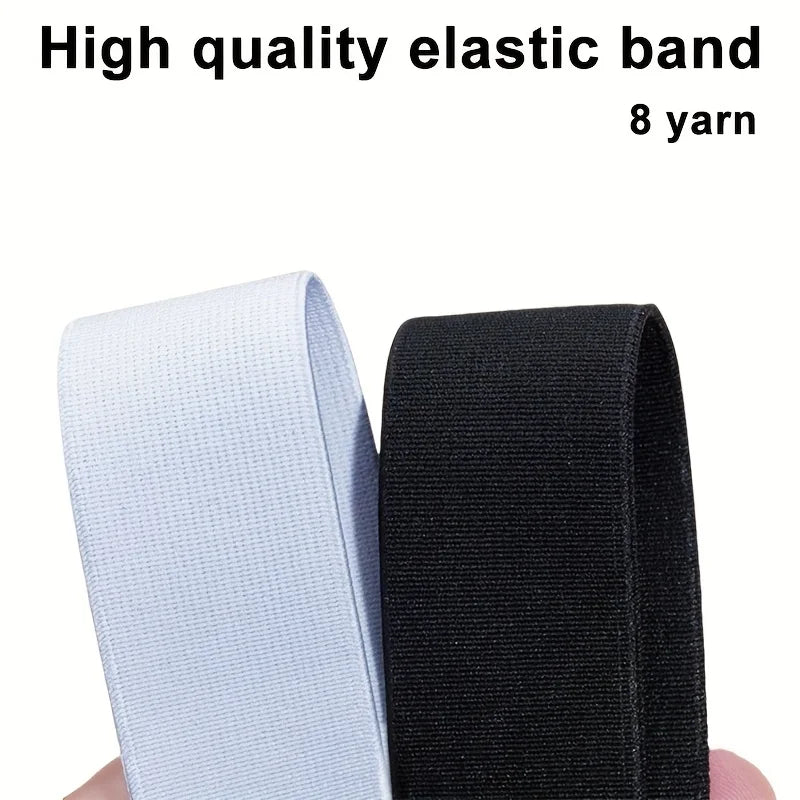 10m Sewing Elastic Band or Rubber Band for Clothes Stitching Accessories