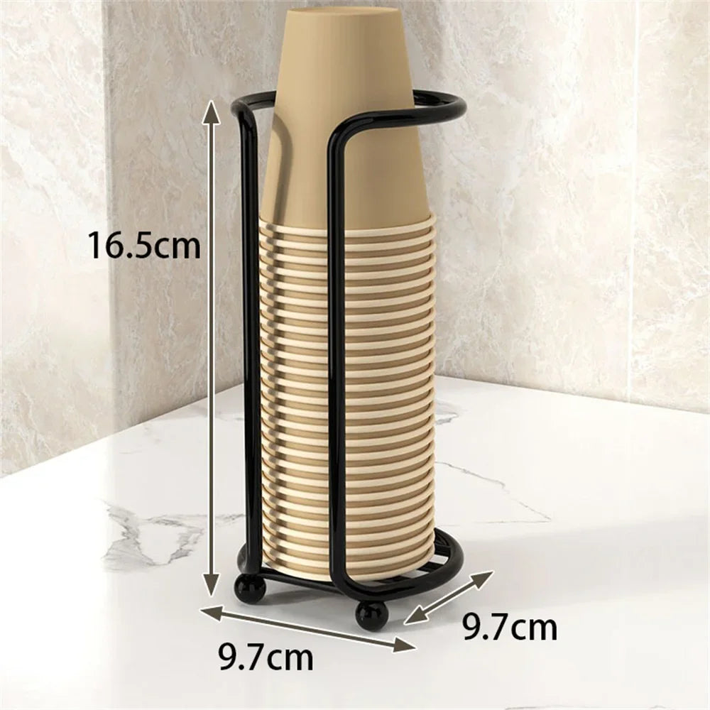 Metal Disposable Cup Storage Holder