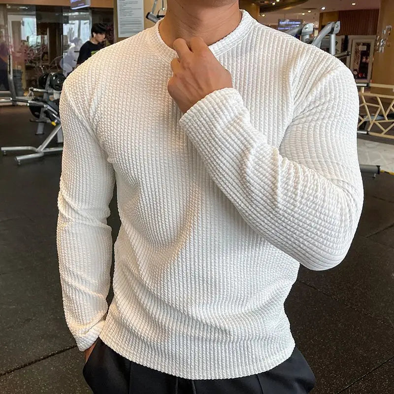 New Muscle Fitness Clothes Men's Trendy Casual Sports