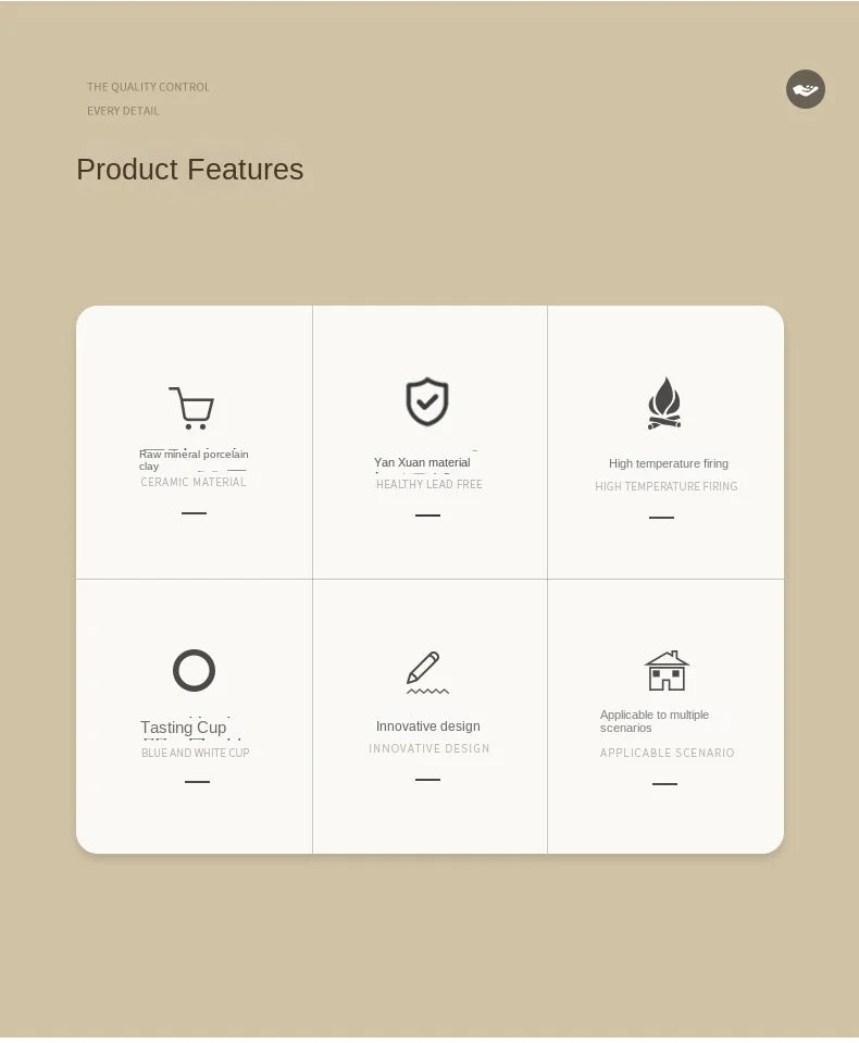 Durable Hand-painted Ceramic Hat And Cup