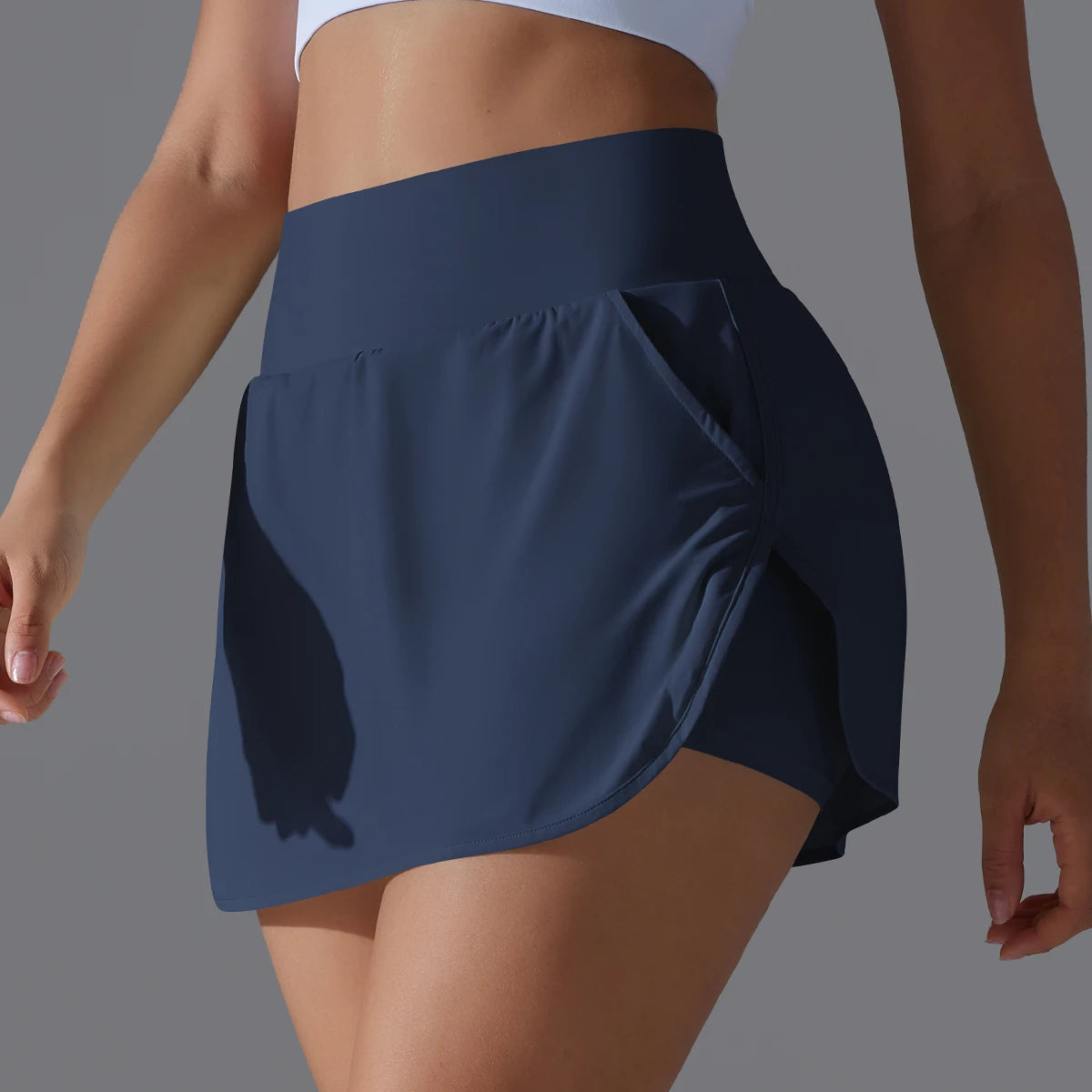 Tennis Skirt High Waist Breathable Sweat Skirt