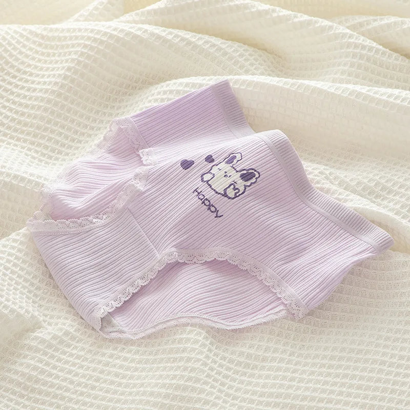 Cute Rabbit Pattern Panties Girls