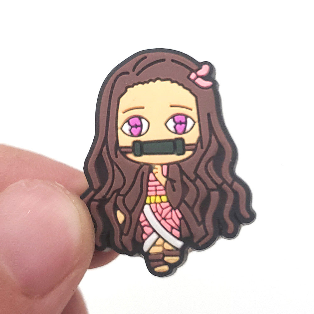 Demon Slayer Collection Shoe Charms DIY Shoe Decorations Accessories