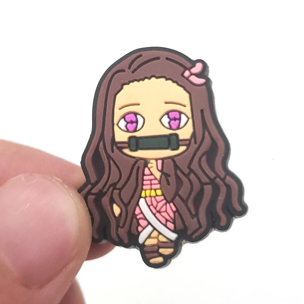 Demon Slayer Collection Shoe Charms DIY Shoe Decorations Accessories