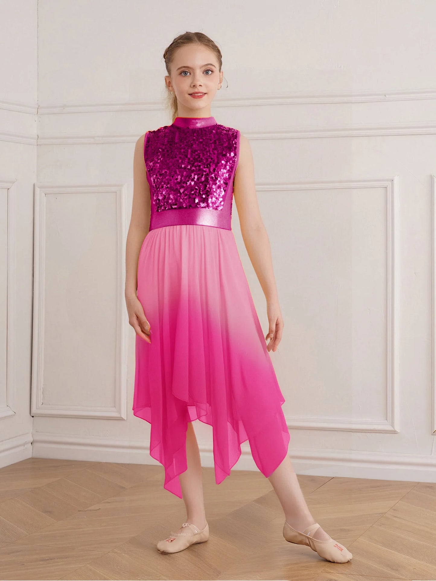 Girls Lyrical Dance Dress