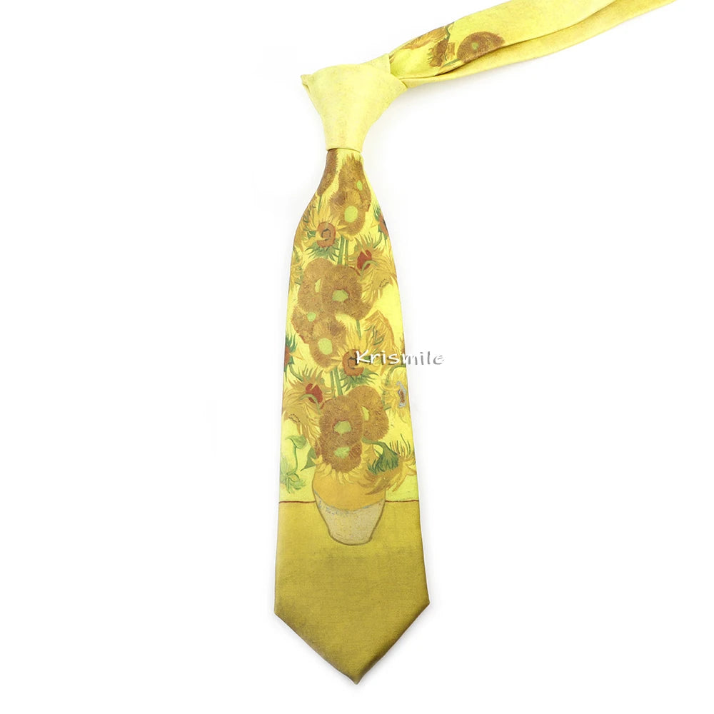Men's Vintage Imitation Silk Ties 8cm