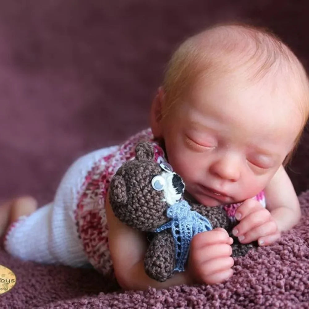 15inches Bebe Reborn Kit Blessing Sleeping Newborn Baby