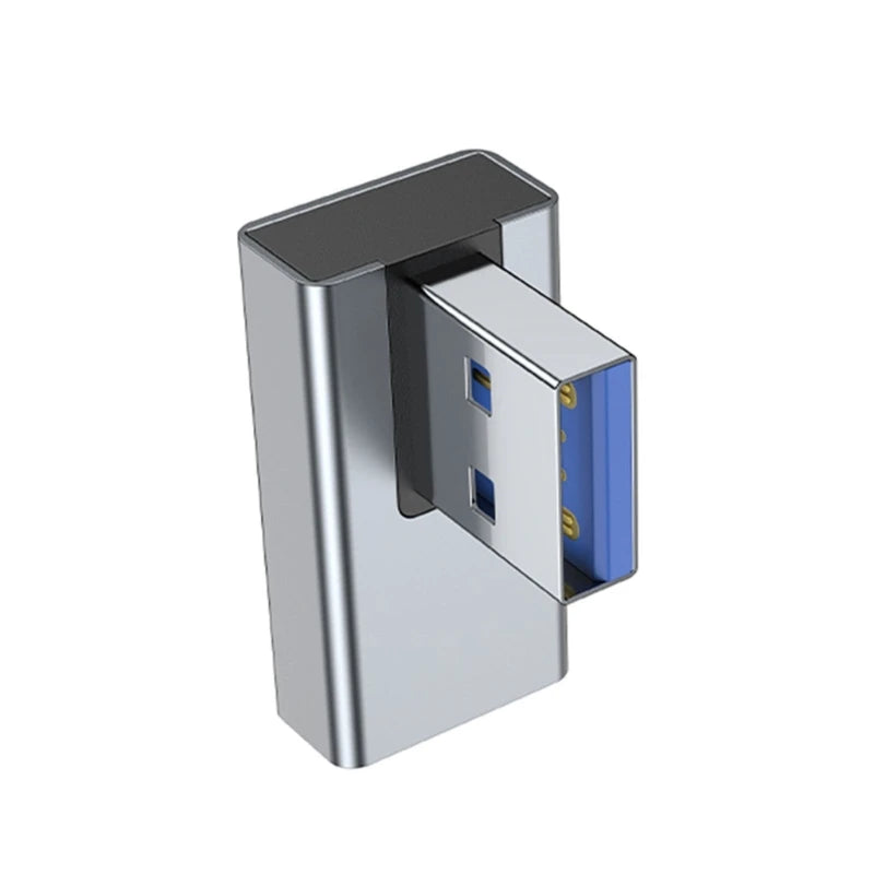 90 Degree Left Right Up Down Angled USB 3.0 A Male to Female Extension