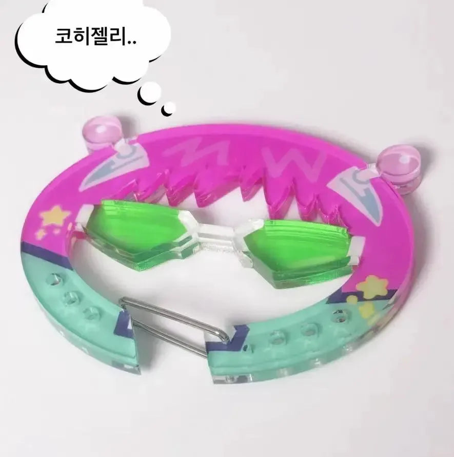 Saiki Kusuo Anime Keychain Women Mountaineering Buckle Acrylic Key Chain