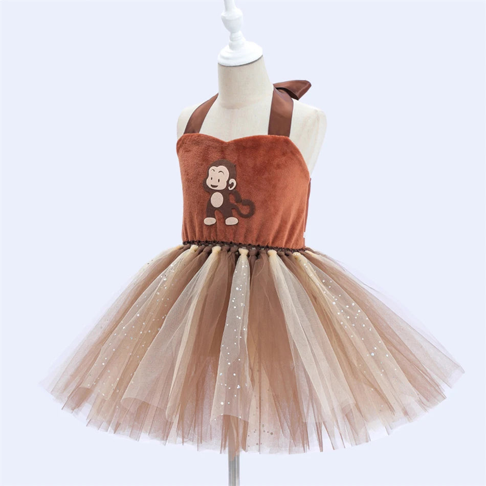 Girl Cartoon Dress Children Cosplay