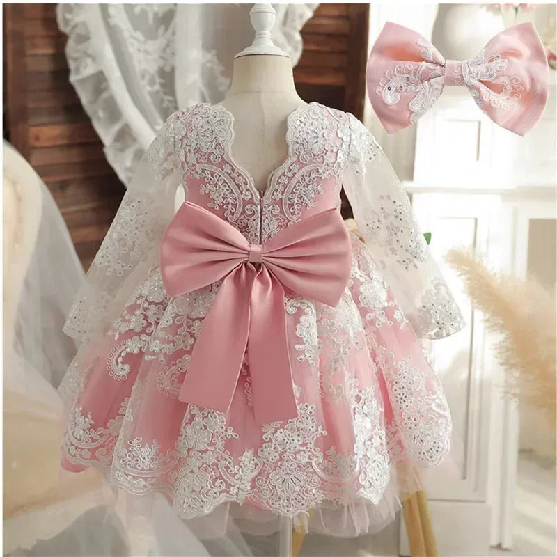 Baby Girl 1st Birthday Dress