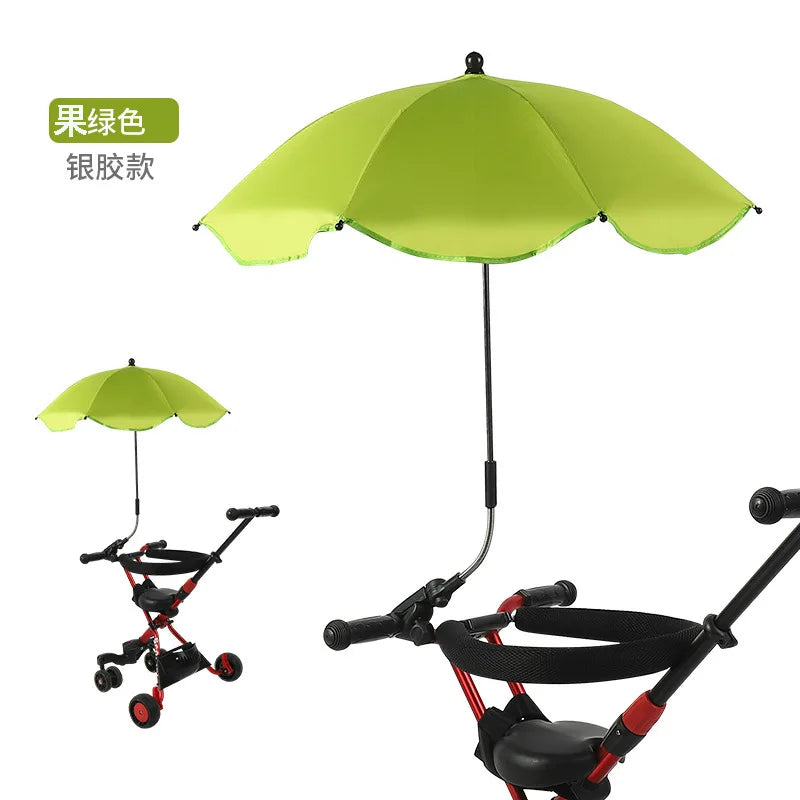 Adjustable Shade Umbrella Uv Sunshade For Stroller Accessories