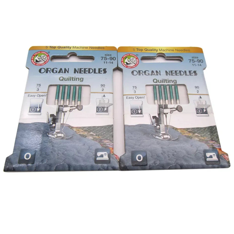 10PCS Organ 130/705H Super Stretch/Quilting/Embroidery/Jeans/Leather Sewing Needle