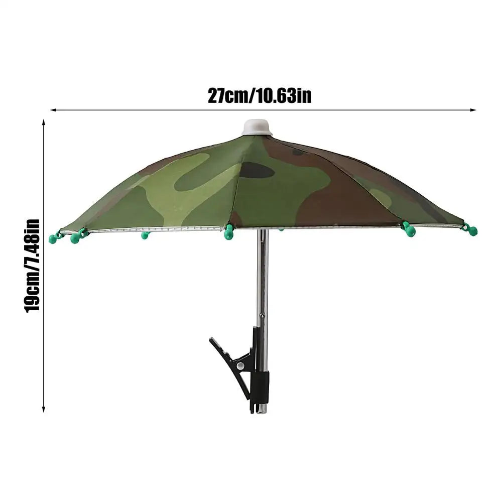 Cell Phone Umbrella Sun Protection Phone Clip