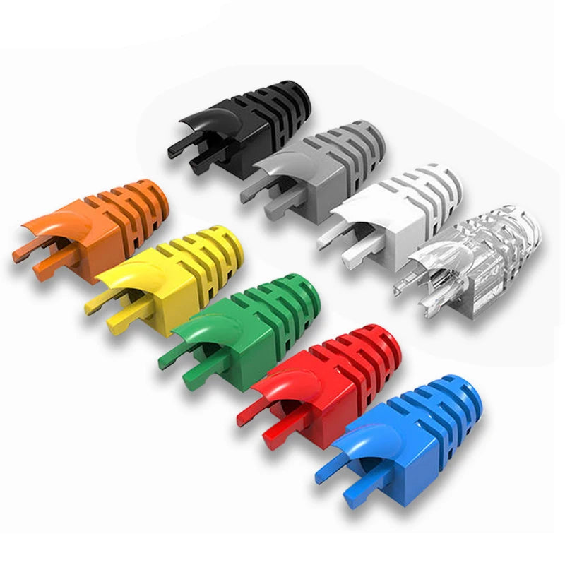 Ethernet Network Cable Strain Relief Boots Cable Connector Plug Cover