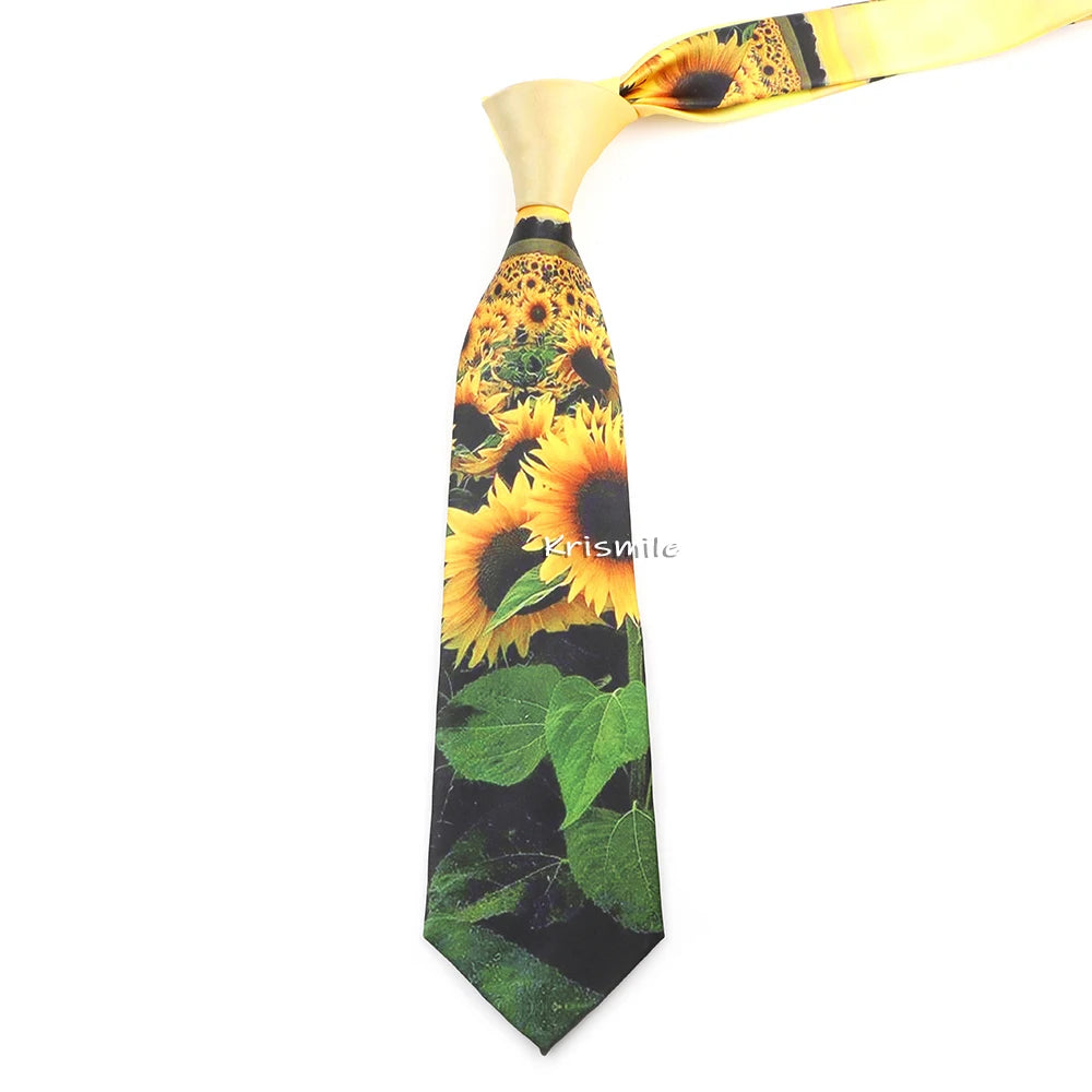 Men's Vintage Imitation Silk Ties 8cm