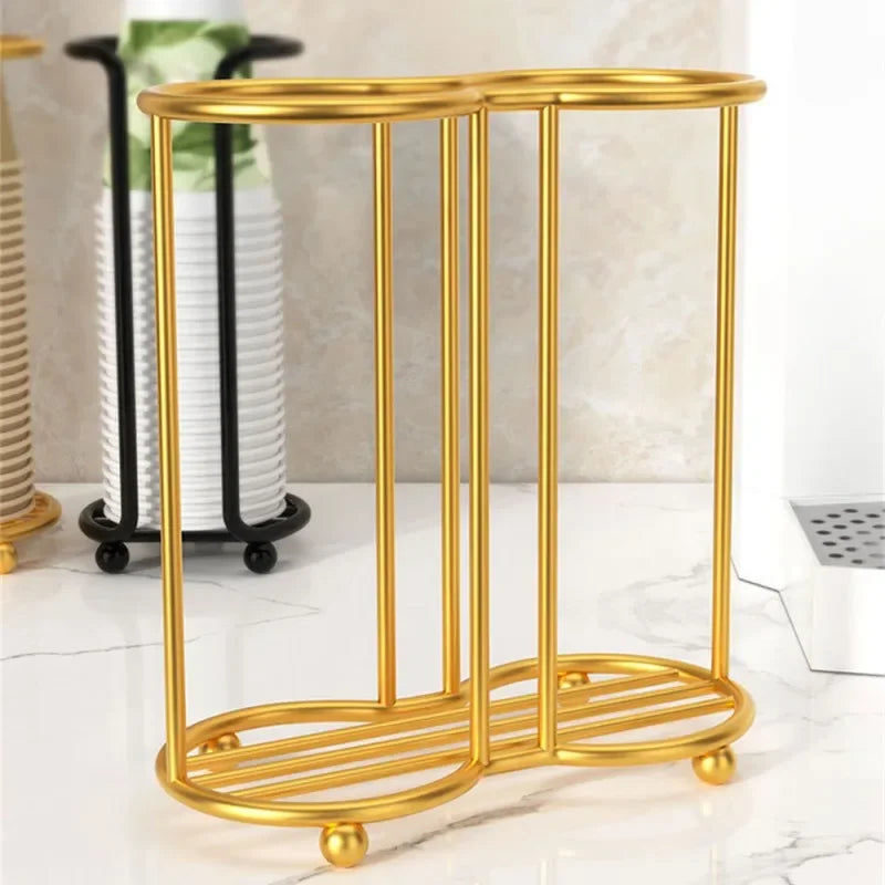 Metal Disposable Cup Storage Holder