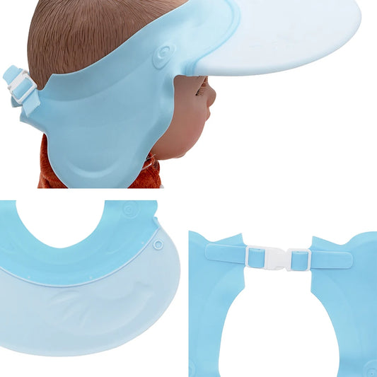 Adjustable Wash Shower Hat For Newborns Baby Ear Protection