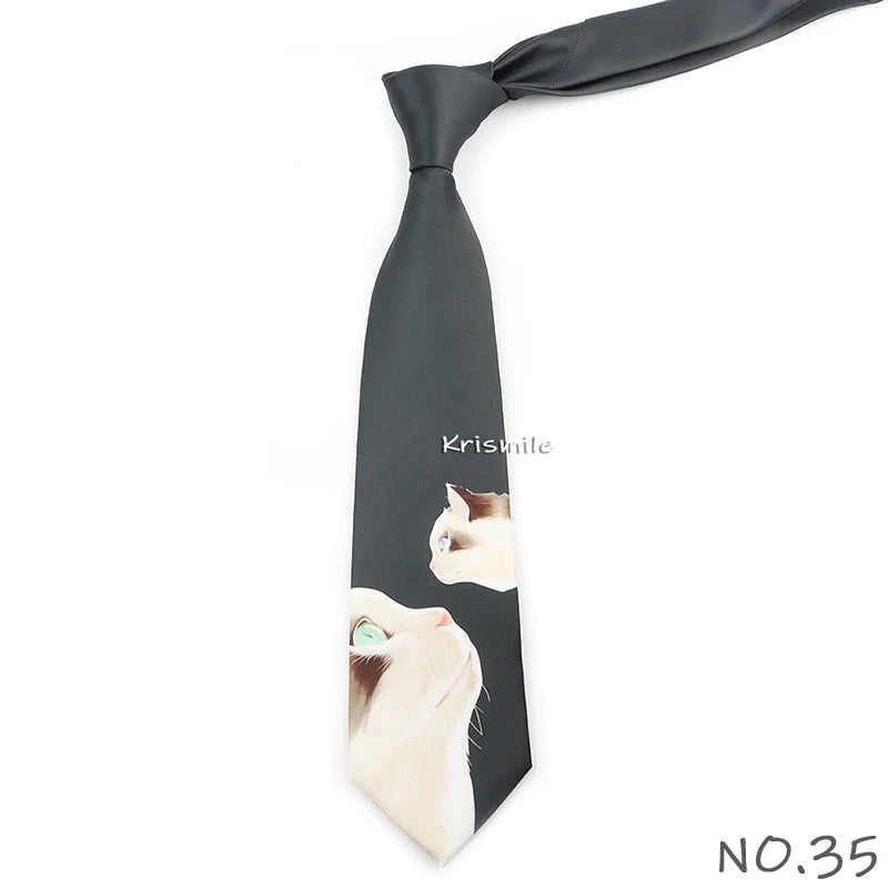 Men's Vintage Imitation Silk Ties 8cm