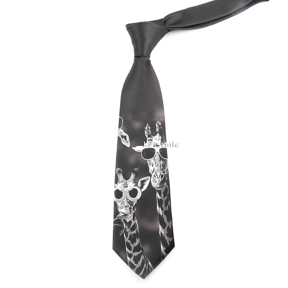 Men's Vintage Imitation Silk Ties 8cm
