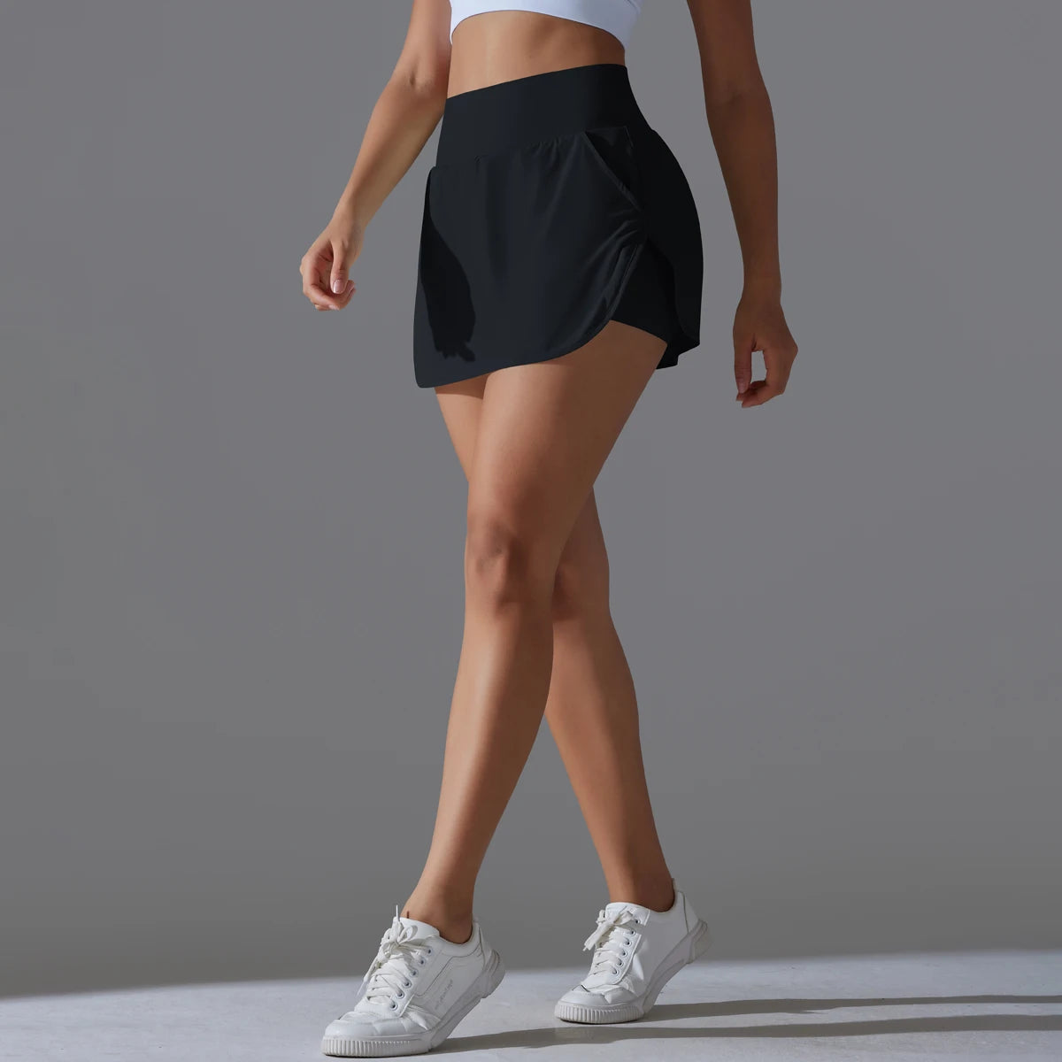 Tennis Skirt High Waist Breathable Sweat Skirt