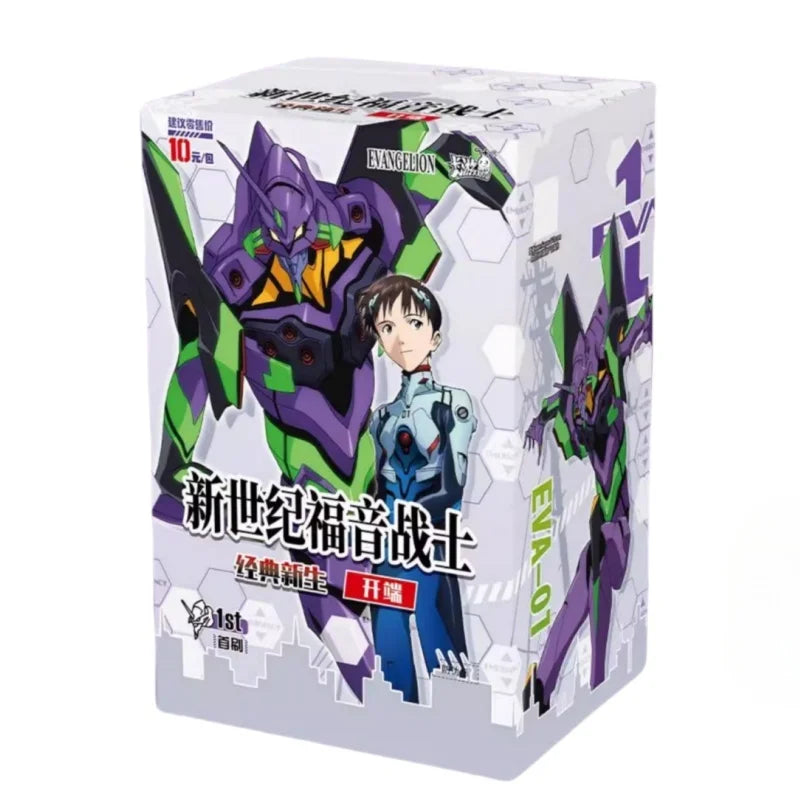 KAYOU Genesi Evangelion Card Asuka Langley Soryu Ayanami Rei Ikari Shinji EVA Mech Beginning Collection Anime Card Original Box