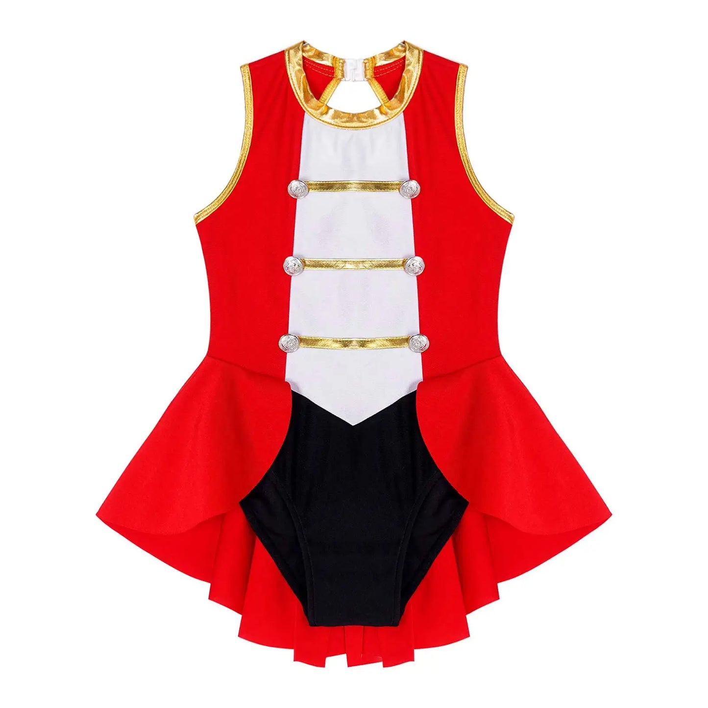 Girls Ringmaster Circus Costume Festival Performance