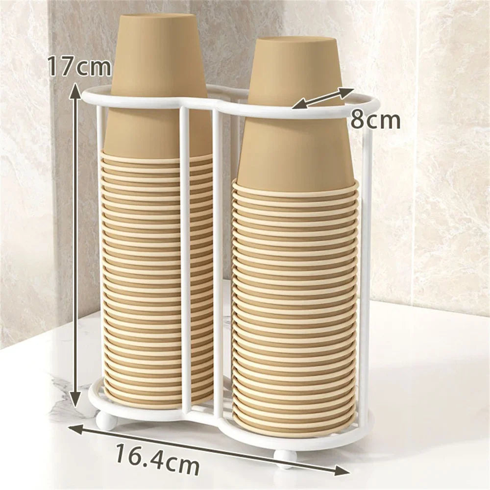 Metal Disposable Cup Storage Holder