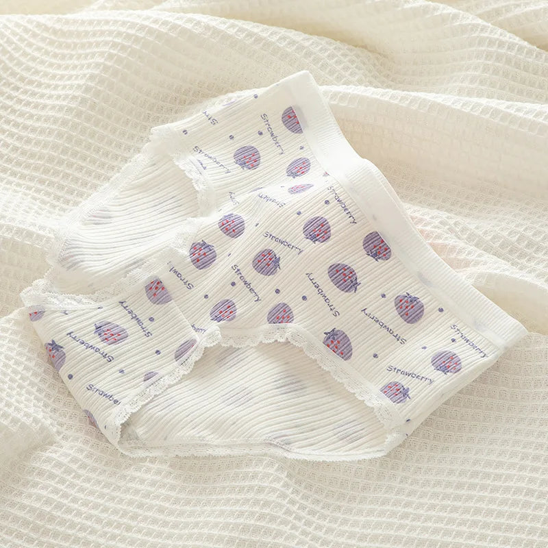 Cute Rabbit Pattern Panties Girls