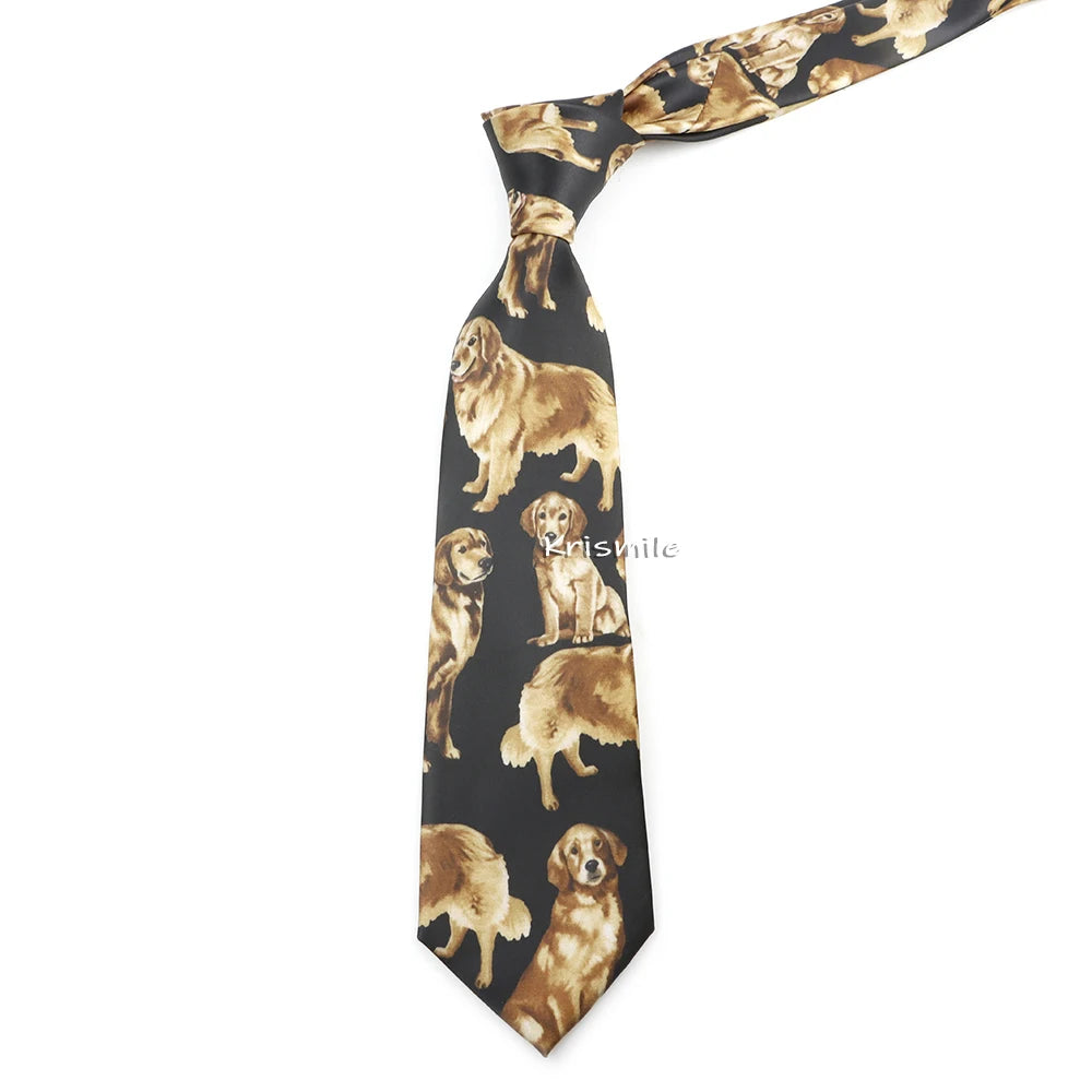 Men's Vintage Imitation Silk Ties 8cm