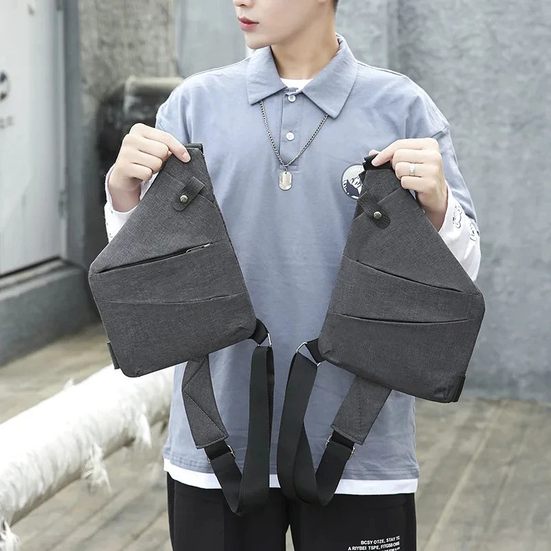 Brand Men Travel Business Fino Bag Burglarproof Shoulder Bag