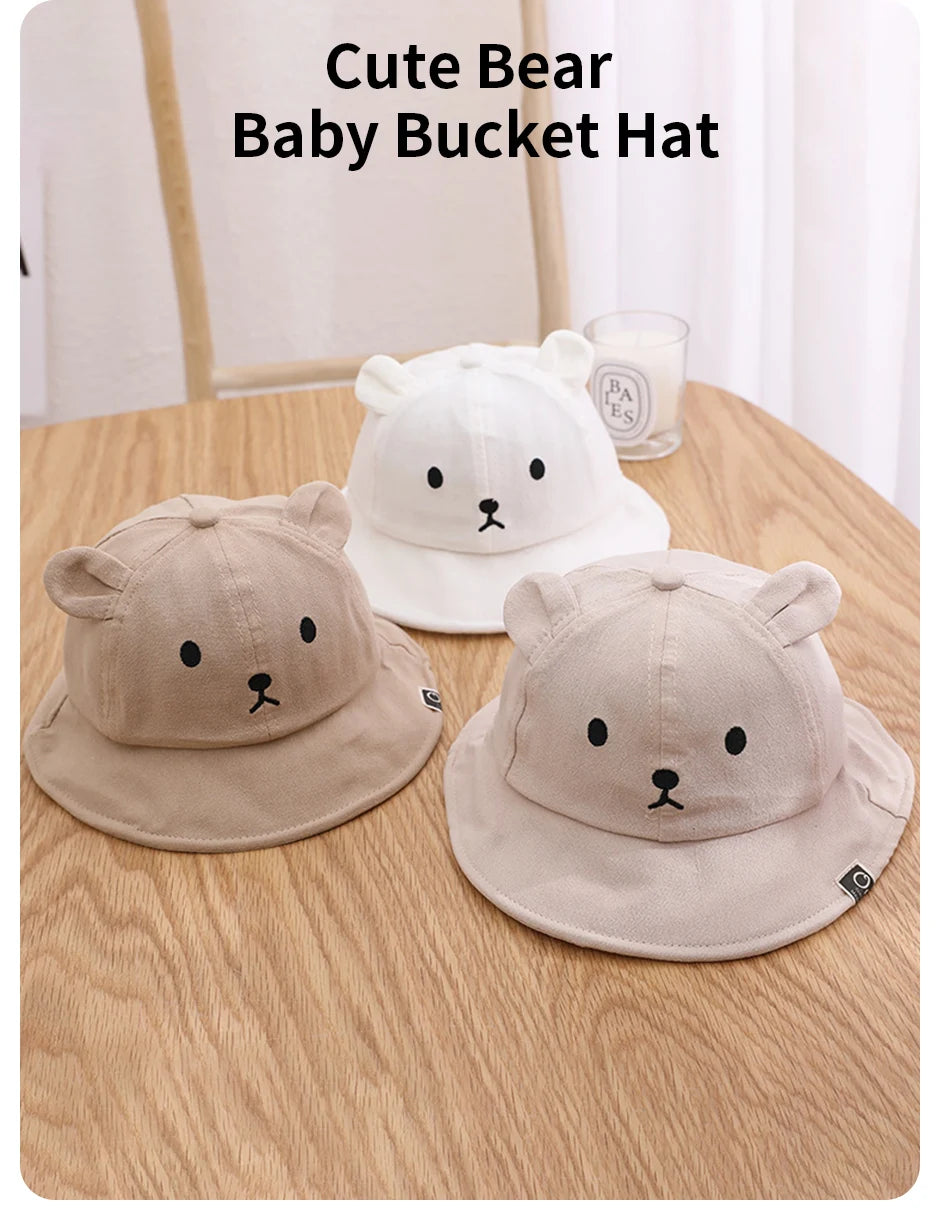 Cute Bear Baby Bucket Hat