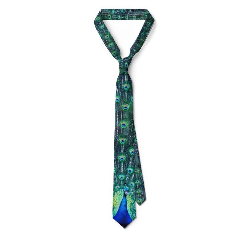 Fun Mathematical Formula Men's Tie 3D Printing 8CM Fashion