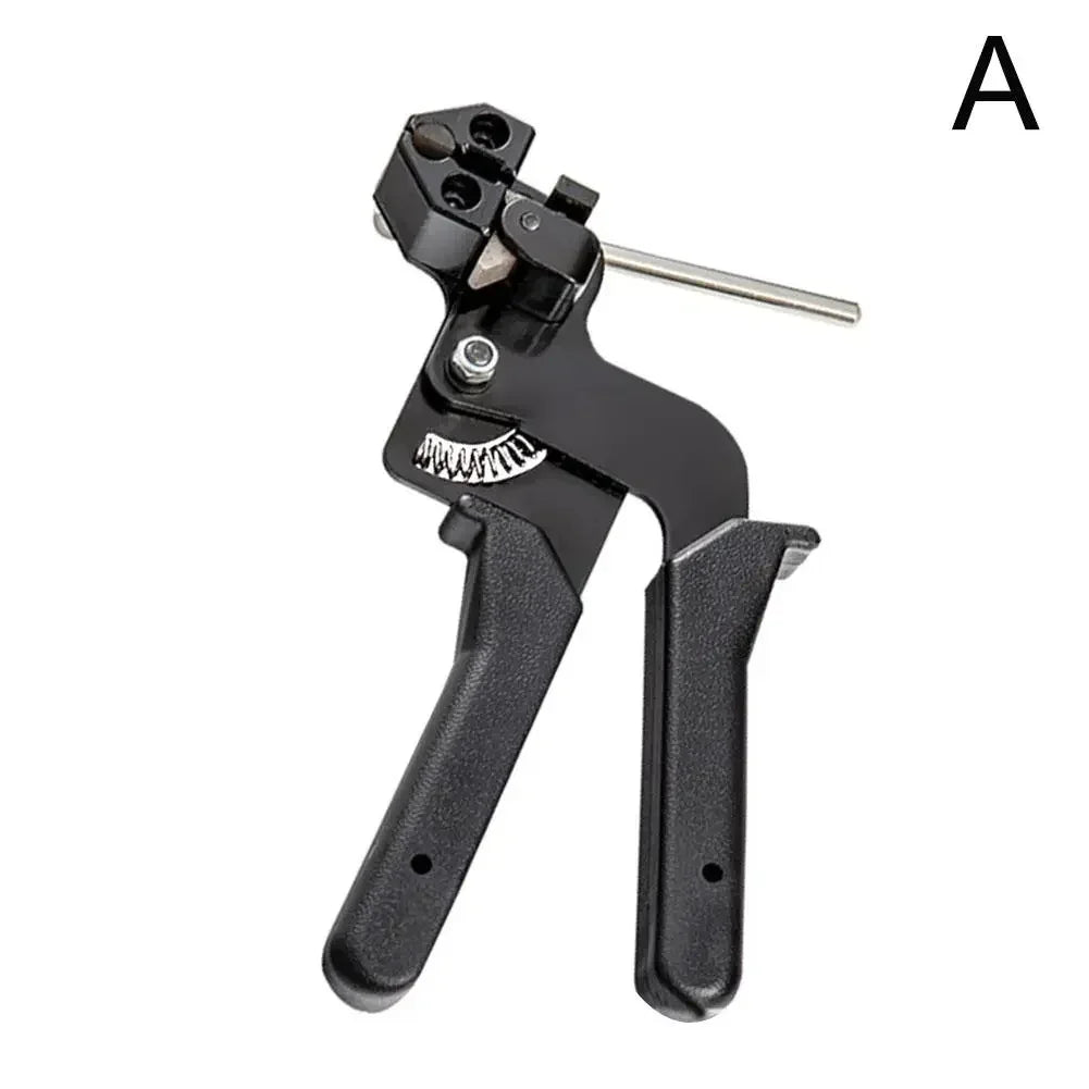 NEW Cable Tie Plier Fastening Strap Cable Tie Gun Automatic Cutting Tool
