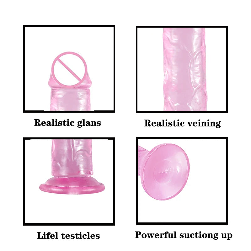 Pink Dildos Sex Toys