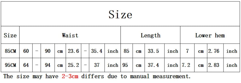 Cotton Long Skirts Elastic Waist