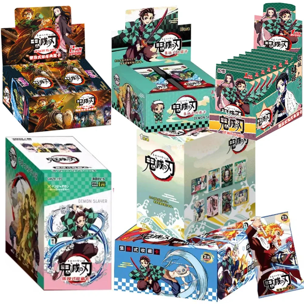 Demon Slayer Card New Deluxe Edition Thickened Card Tanjirou