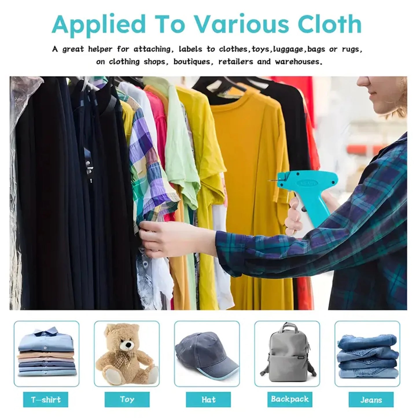 Fine Stitch Gun Stitchy Quick Clothing Fixer