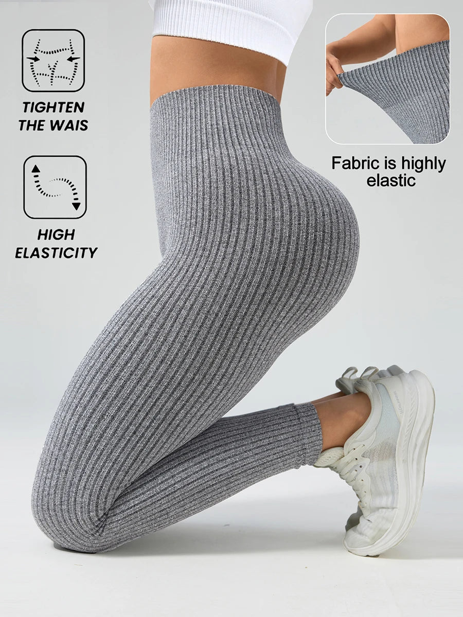 Seamless Yoga Pants w/Tummy Control Sportswea