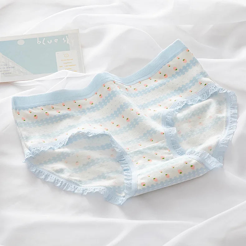 Cute Rabbit Pattern Panties Girls
