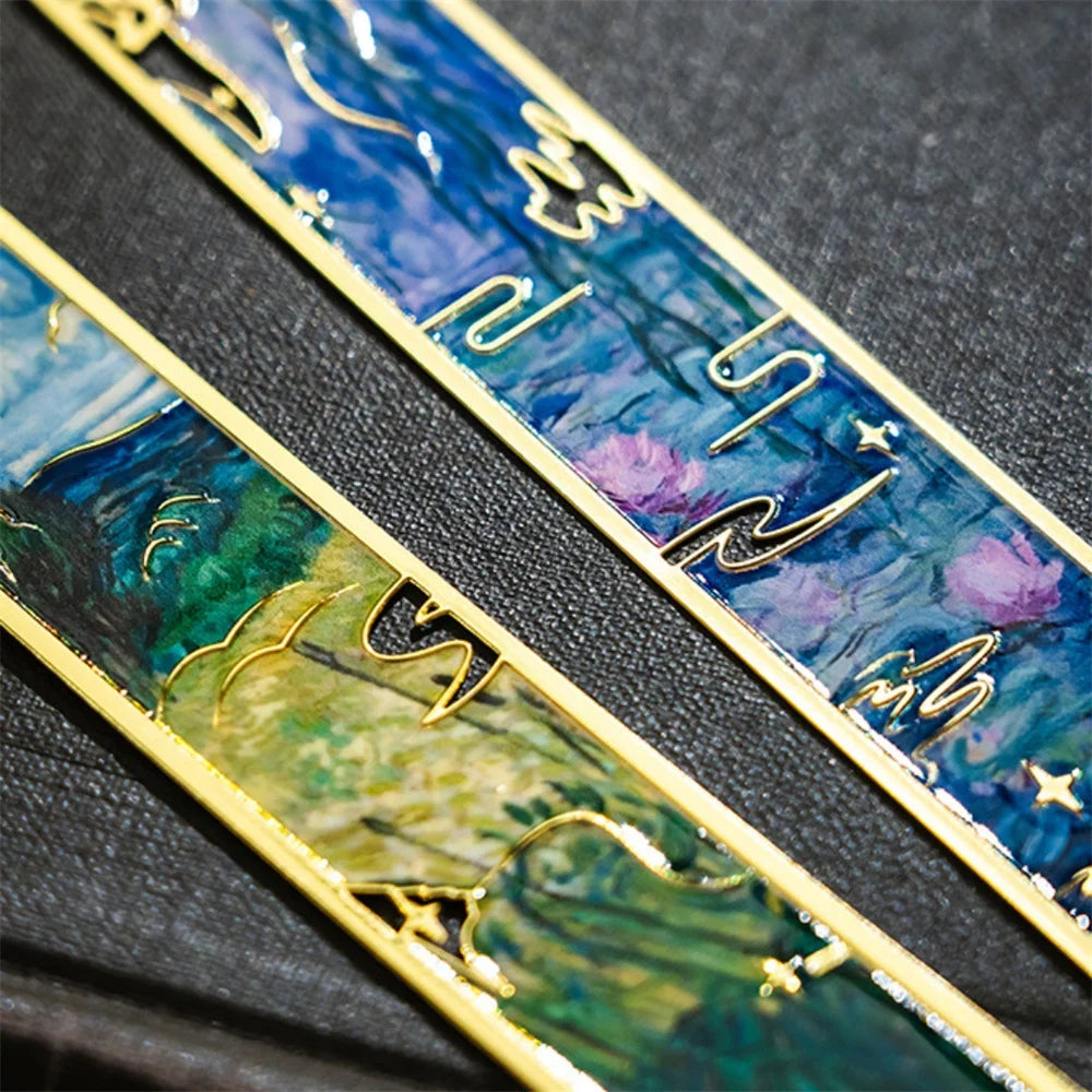 Classical Painting Bookmarks Reading Pages Book Markings Clip