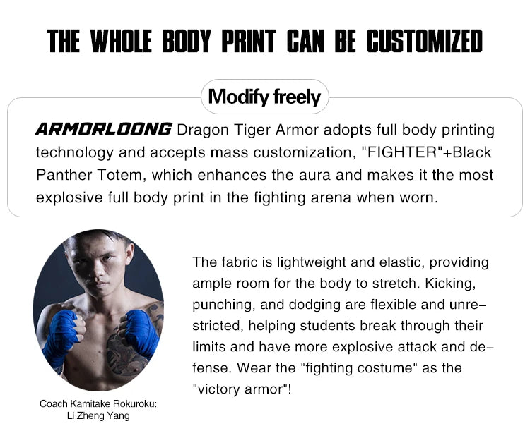 MMA Boxing Fighting Men's Fitness Training Clothes Quick drying Breathable Elastic