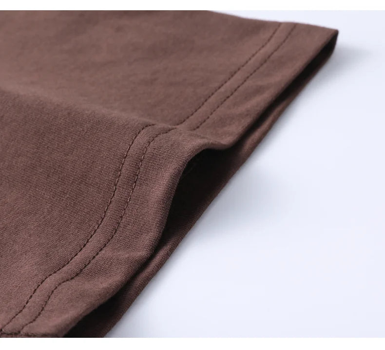 Man t Shirts 100 % Cotton High Quality Classic Plain Round Neck