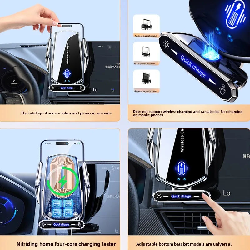Wireless Charger For Car Mobile Cell Phone