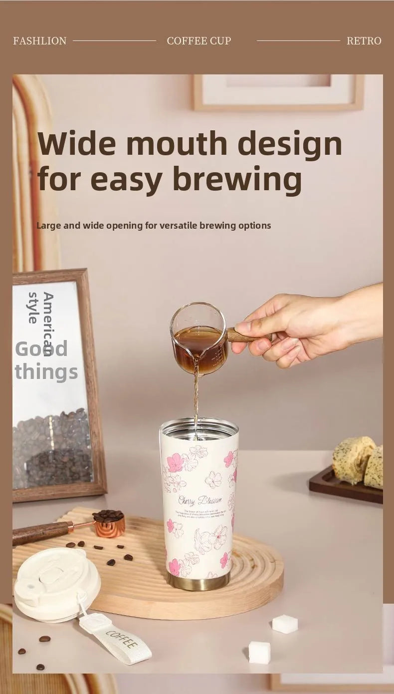 Stainl Steel Thermal Cup Double Sided